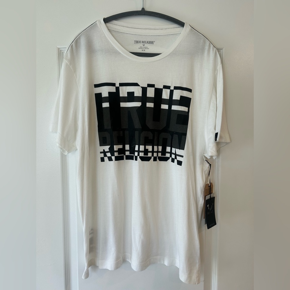NWT True Religion Men's High Class Fade Graphic Shirt X-Large